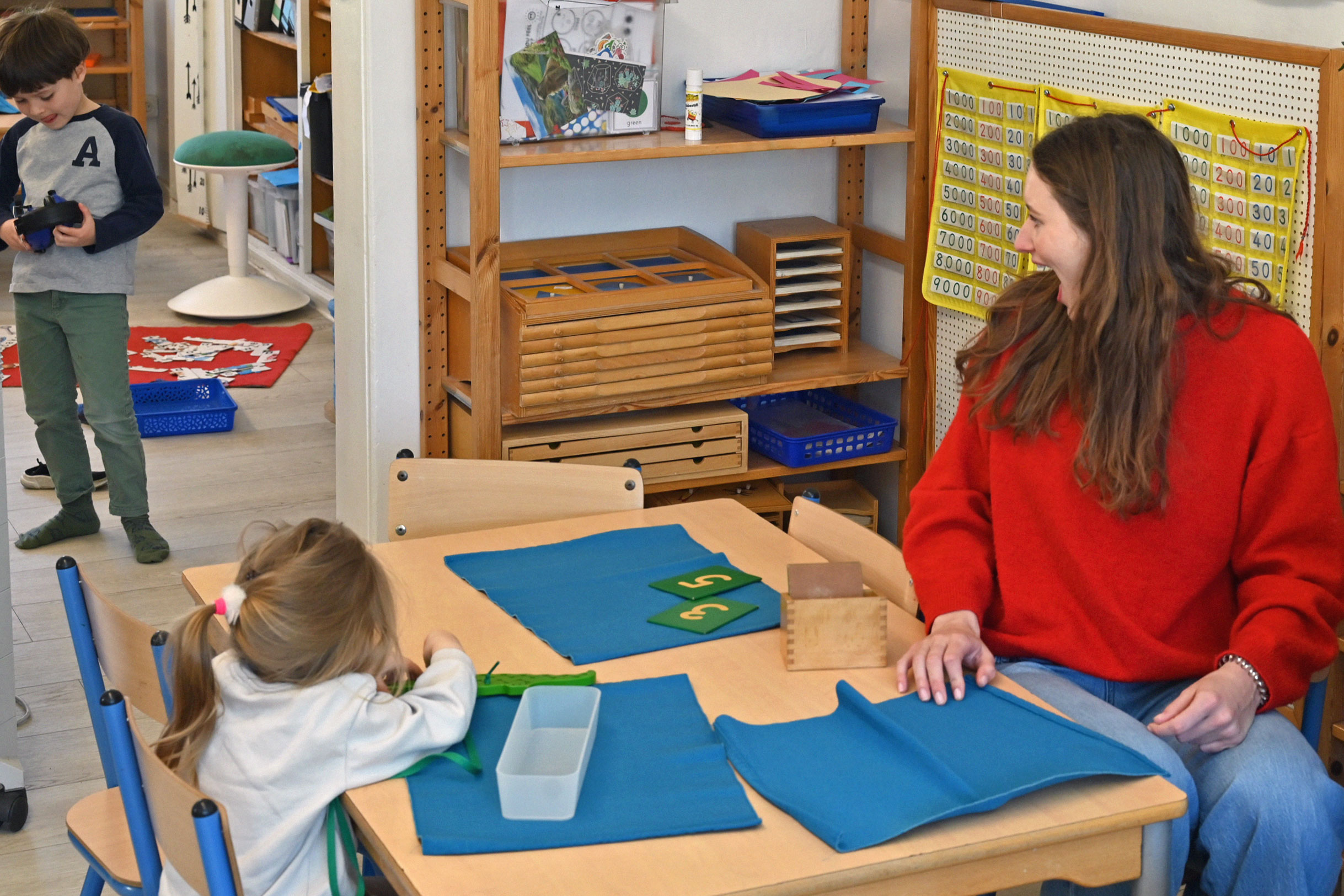 Montessori preschool classroom Munich